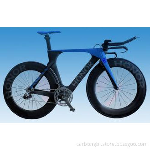 Carbon Time Trial Bike Di2 Aerodynamic TT Bike Frame for 70